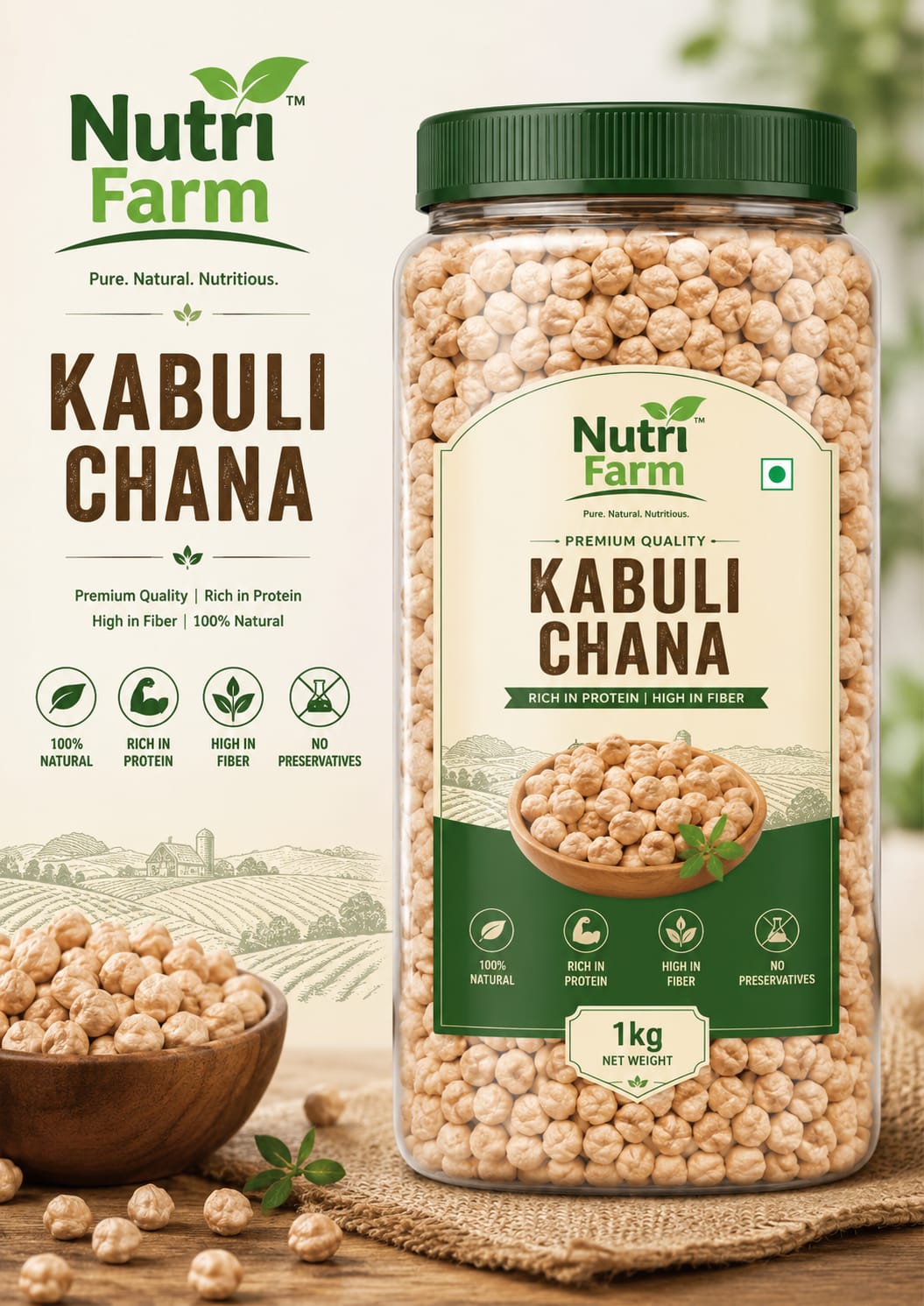 Nutri Farm Kabuli Chole Chana