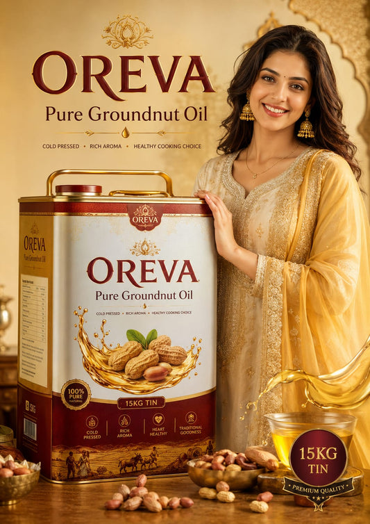 Oreva natural groundnut oil