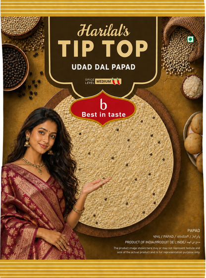 Harial's TipTop Udad Dal Papad
