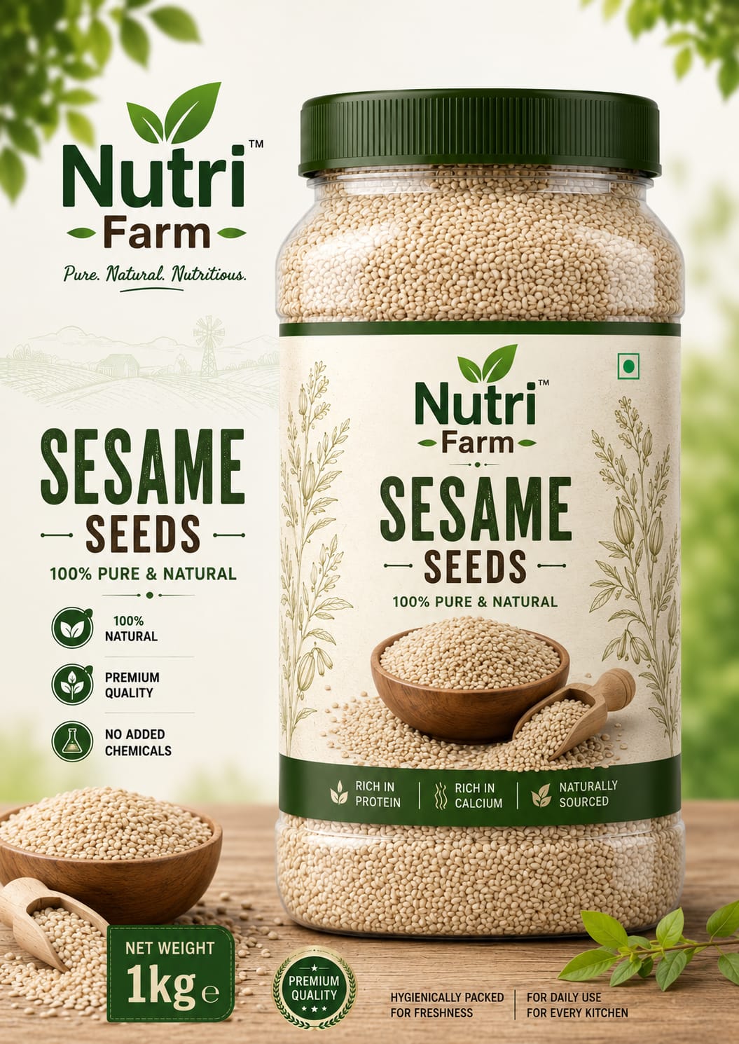 Nutri Farm Sesame Seeds